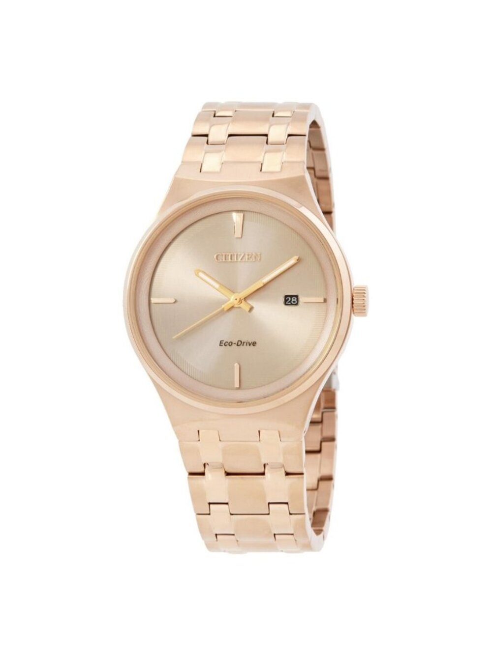 NWT Citizen Eco-Drive Rose Gold Dial Men's Watch
